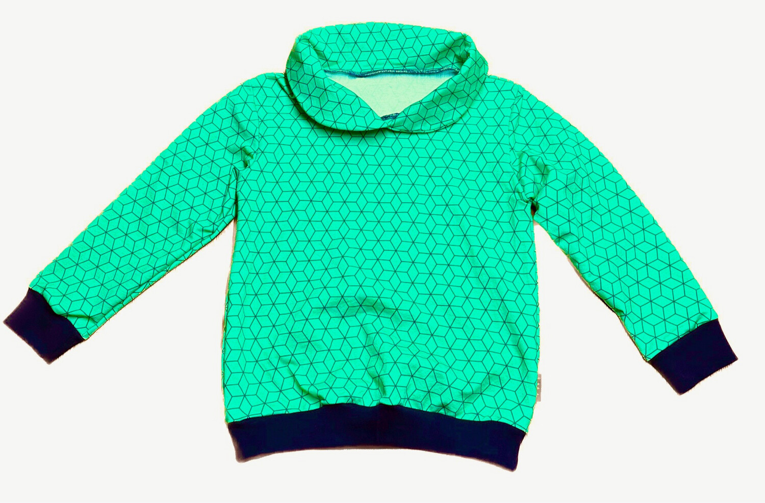Hoodie mit Stehkragen