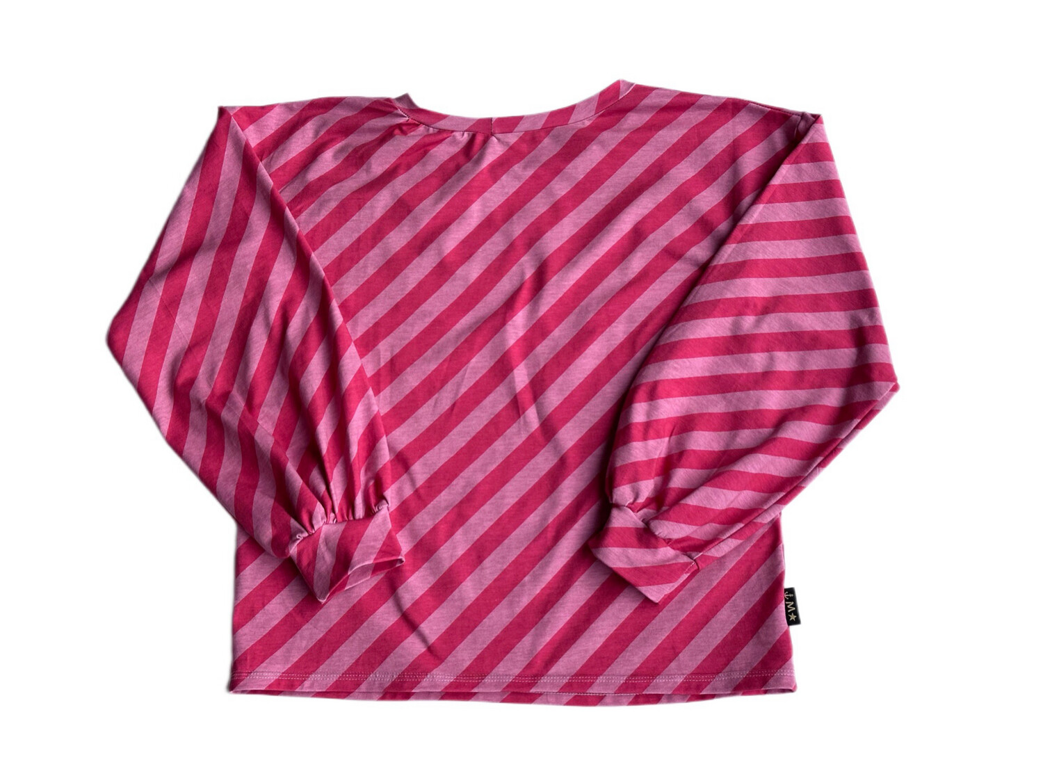 Jerseybluse redstripes
