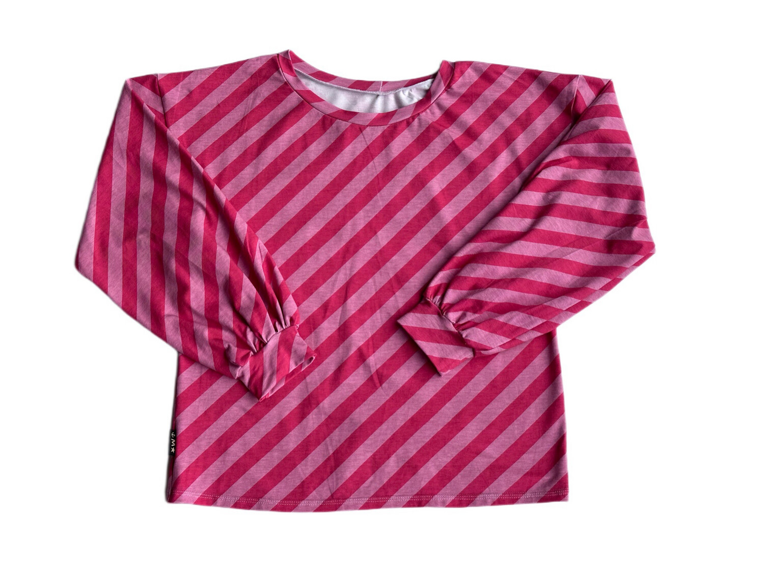 Jerseybluse redstripes