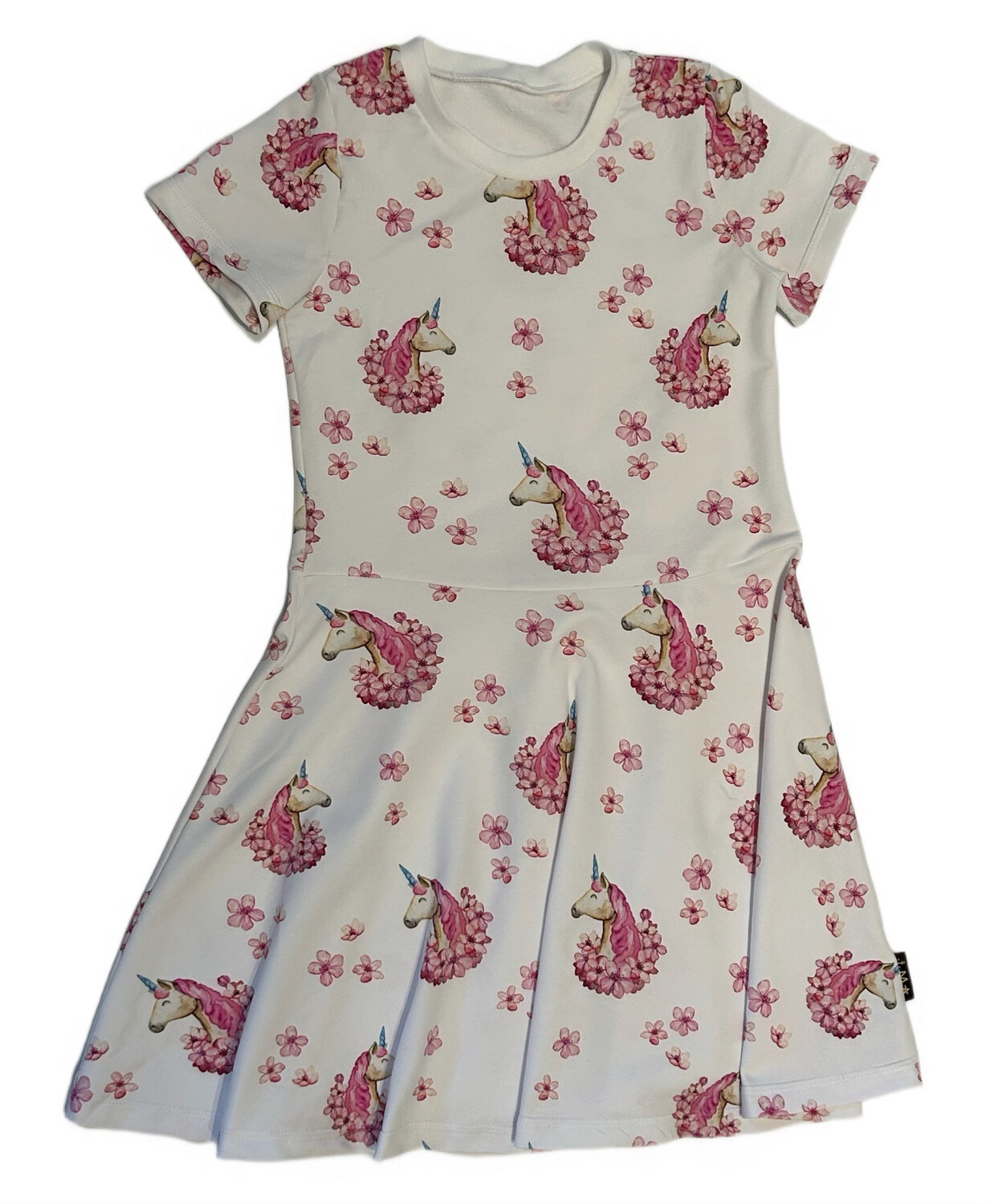 Kleid weißes Einhorn