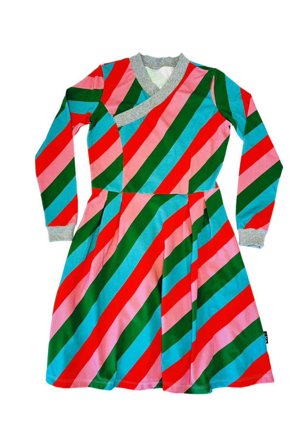 Kleid Kimonostyle stripes