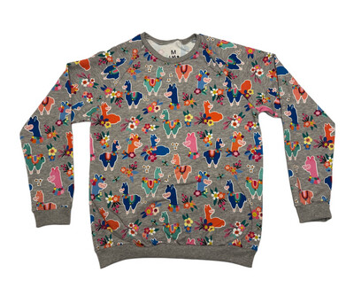 Raglansweatshirt Alpaka