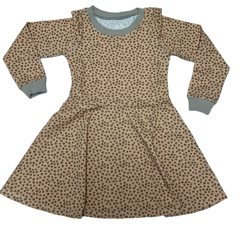 Kleid leo langarm