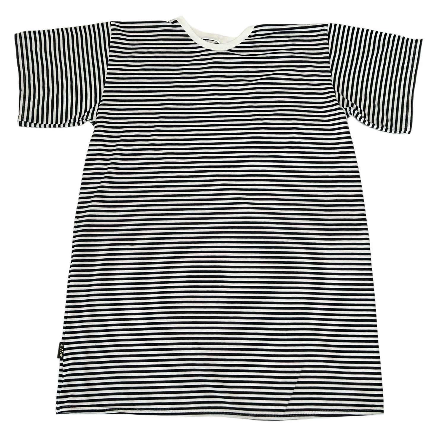 Shirtkleid ringelfein