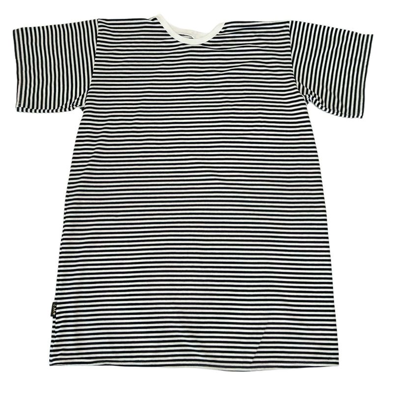 Shirtkleid ringelfein