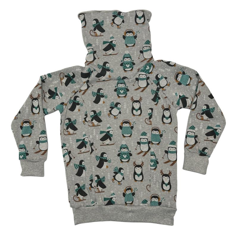 Sweatshirt mit Stehkragen