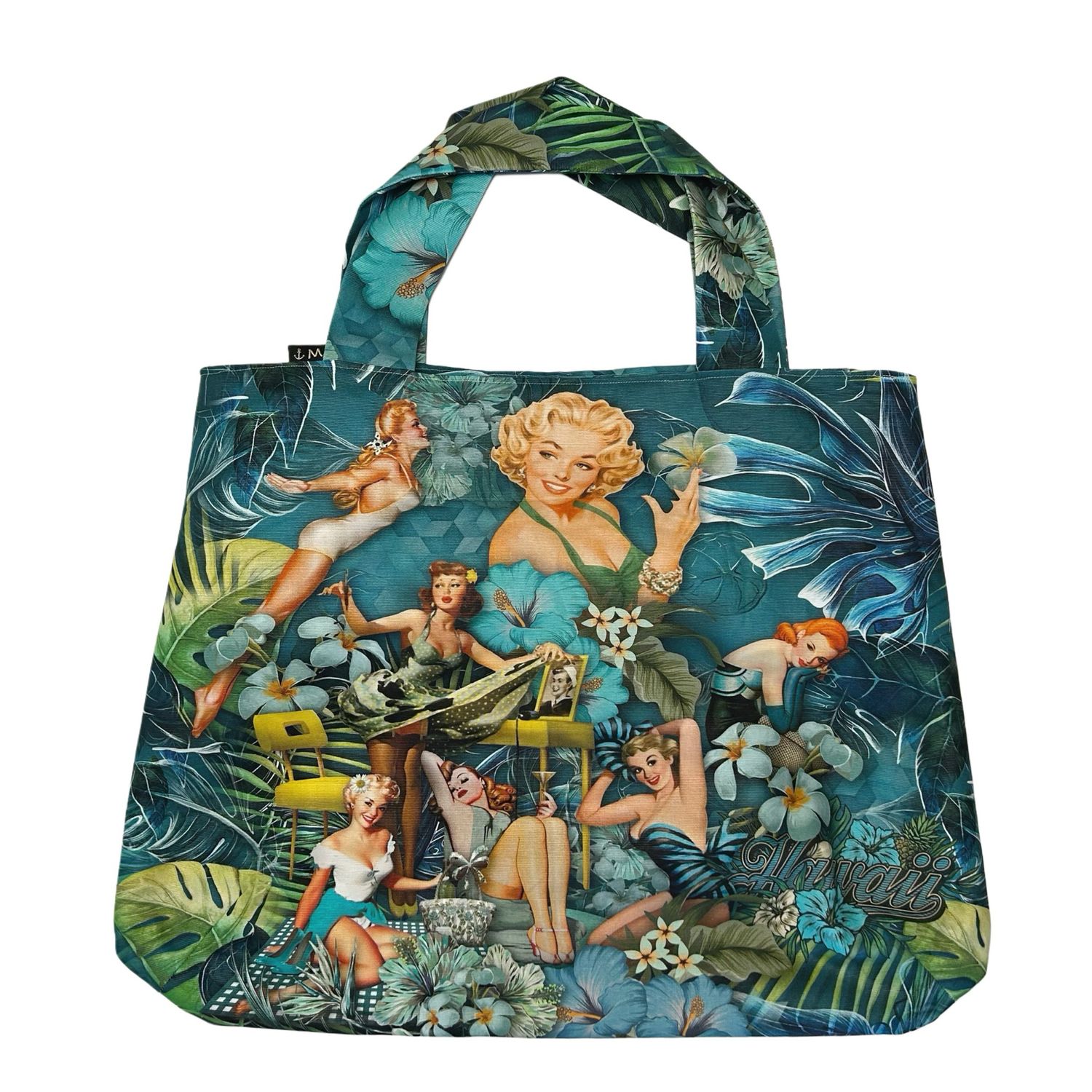Wendetasche Hawaiigirls