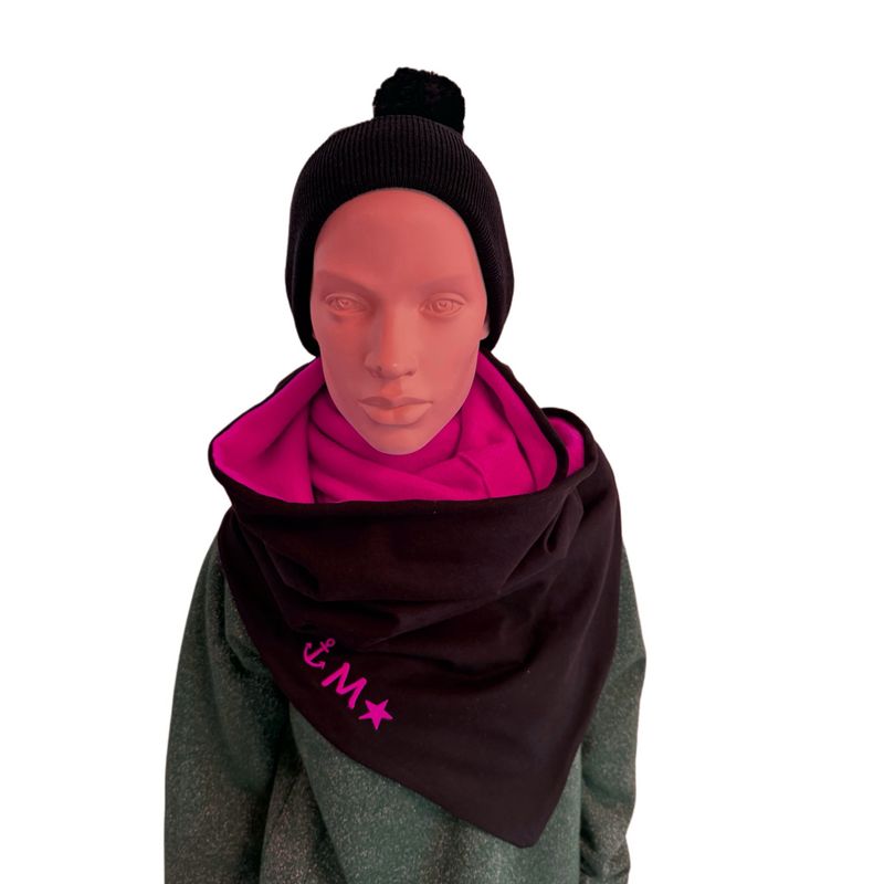Loopschal XL ankerstern style
