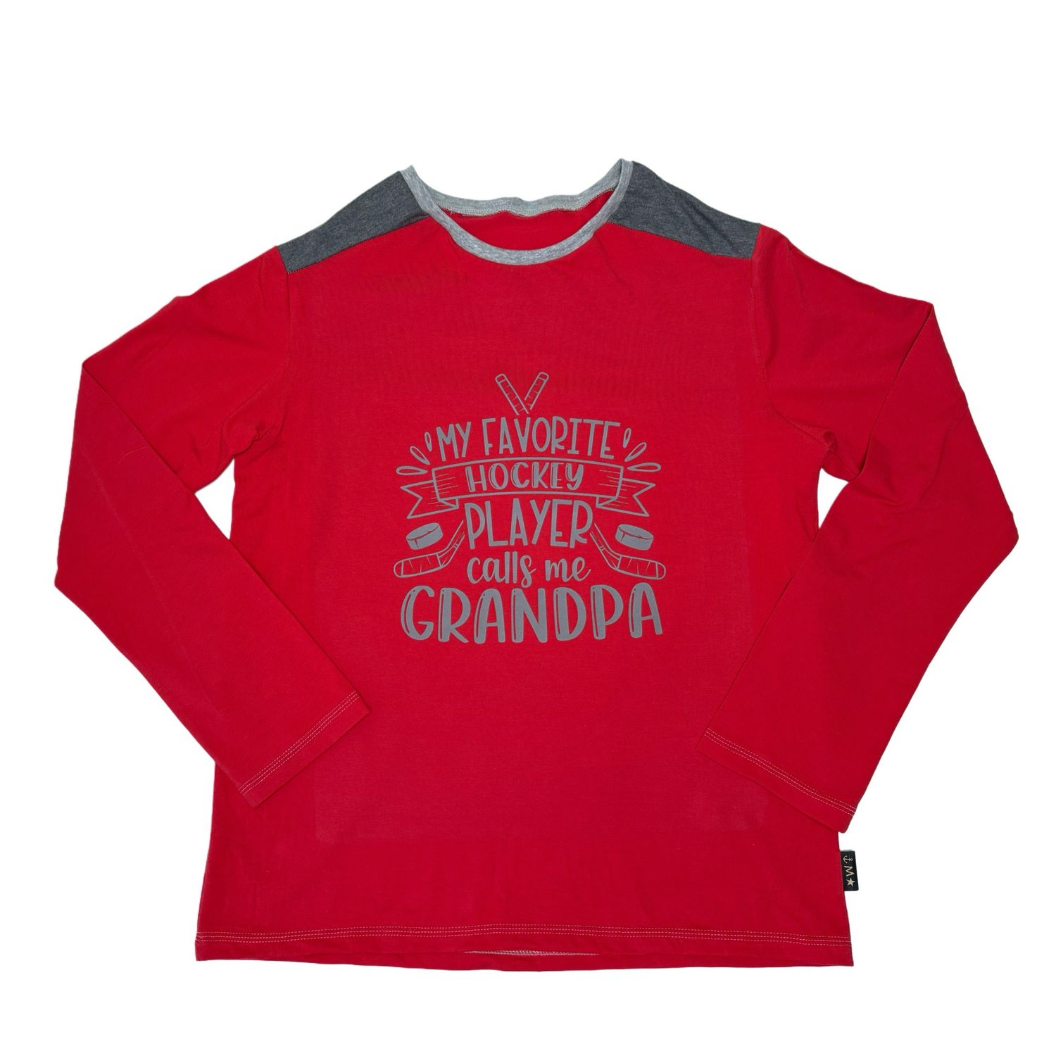HockeyGrandpa red