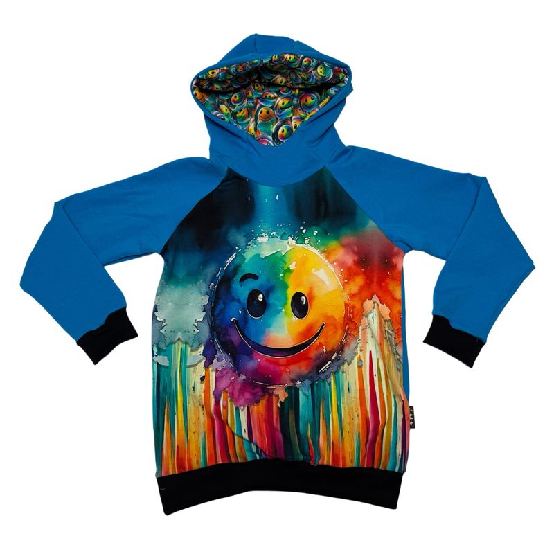 Hoodie smiling