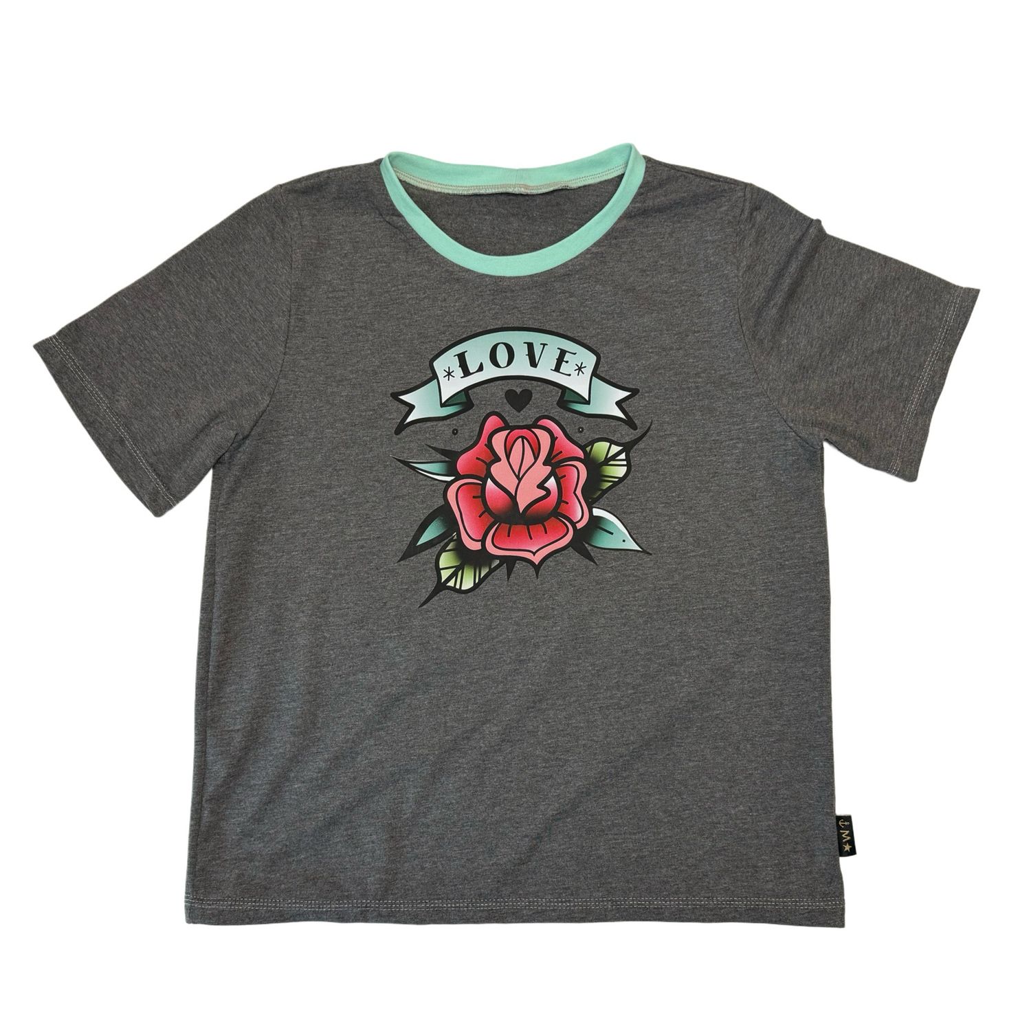 Tshirt tattoo rose