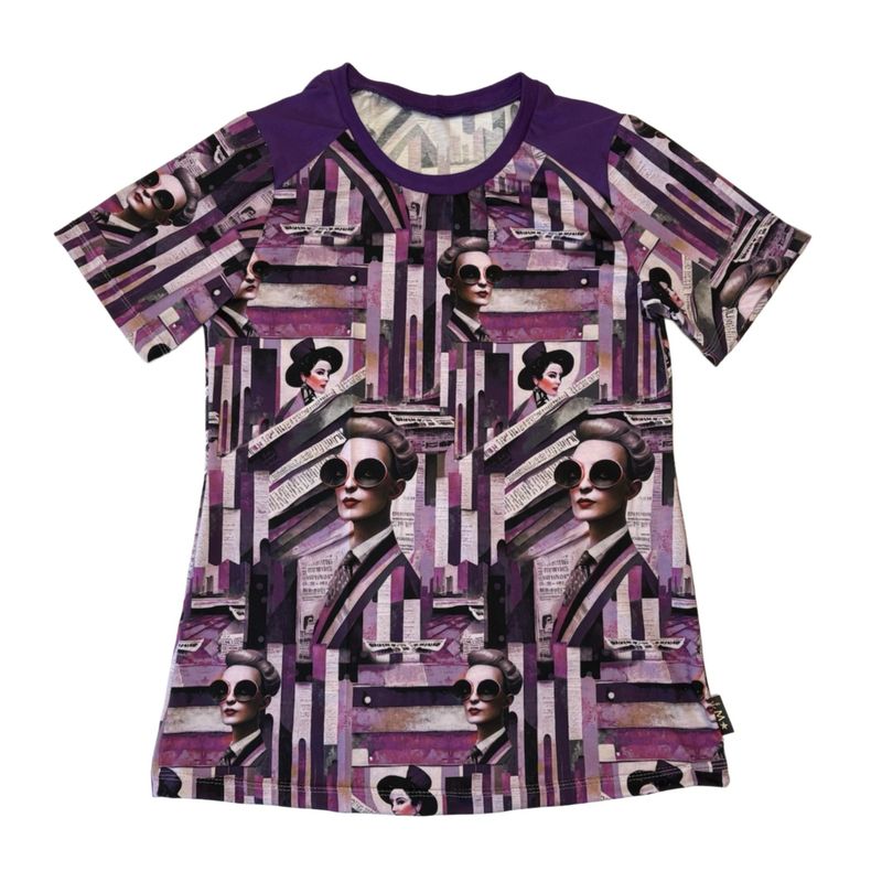 Tshirt 1986 lila