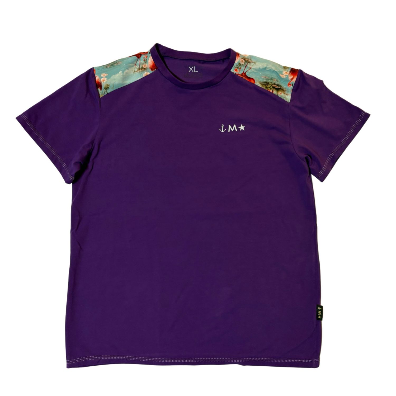 Tshirt Aloha purple