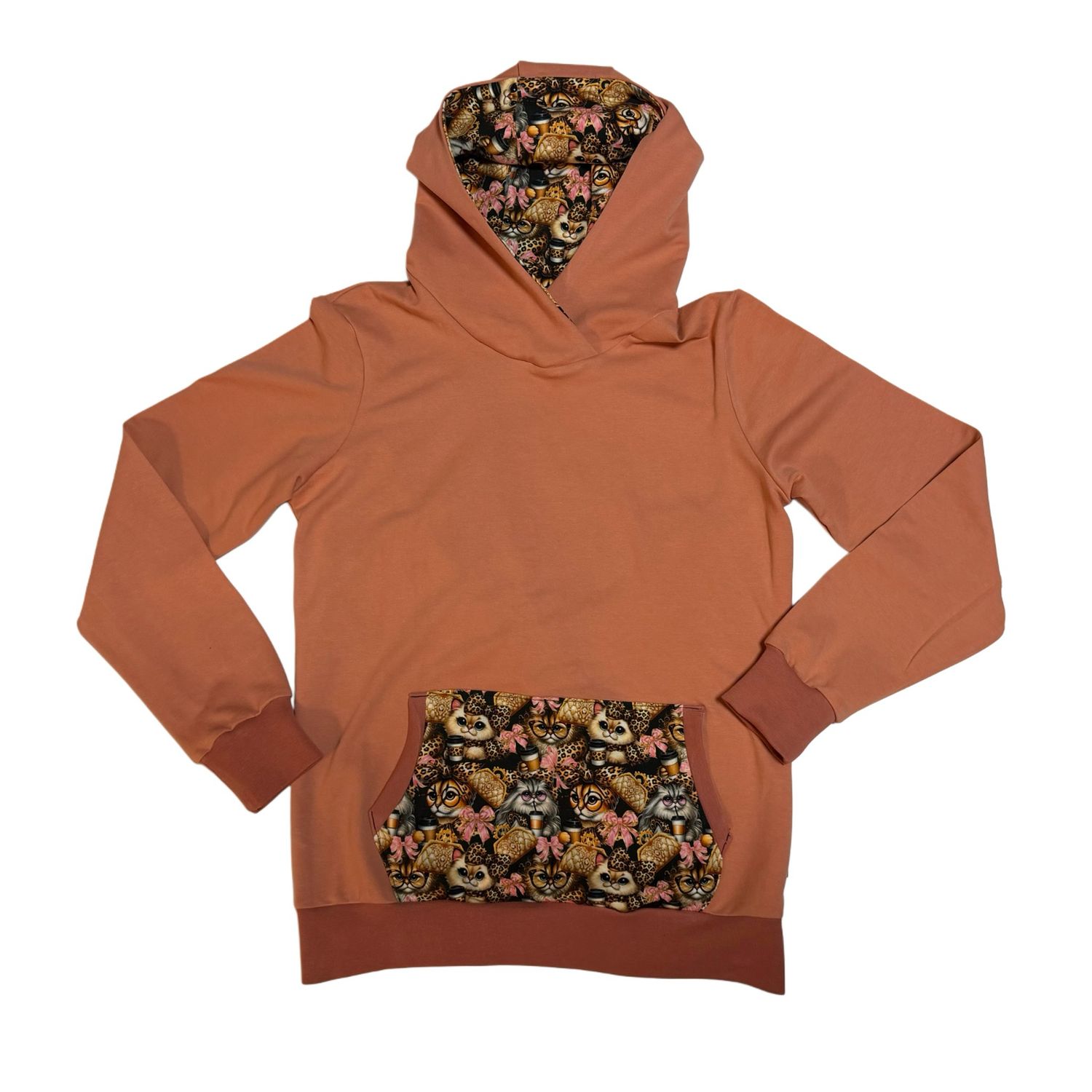 Hoodie wild cat coral Hoodie wild cat coral