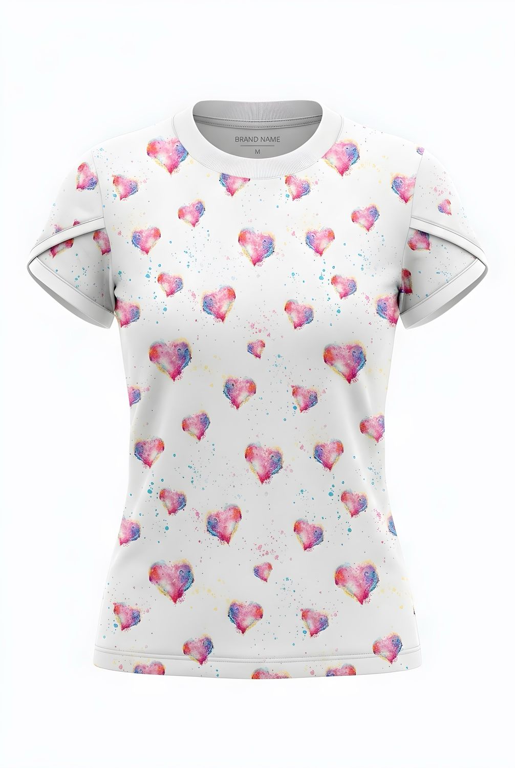 Shirt watercolour-hearts Shirt watercolour-hearts