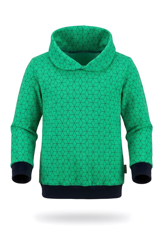 Hoodie mit Stehkragen