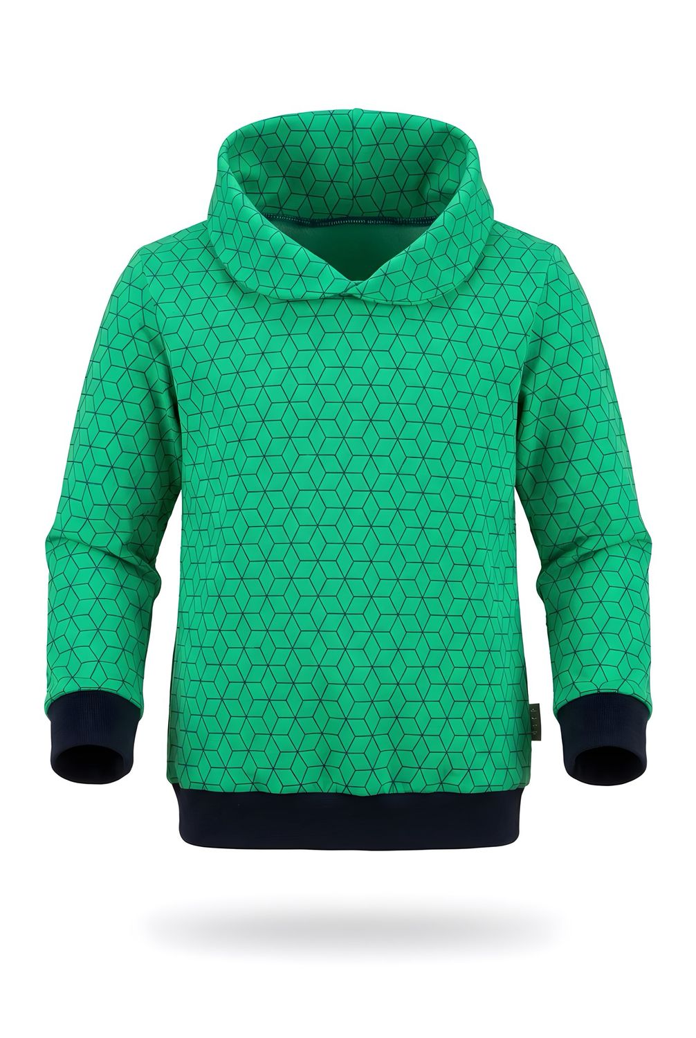 Hoodie mit Stehkragen Hoodie mit Stehkragen