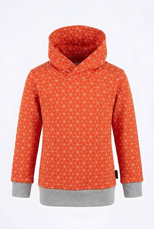 Hoodie mit Stehkragen Hoodie mit Stehkragen