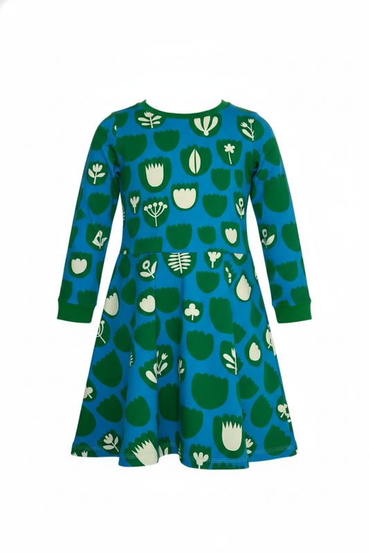Kleid dancing tulips mini