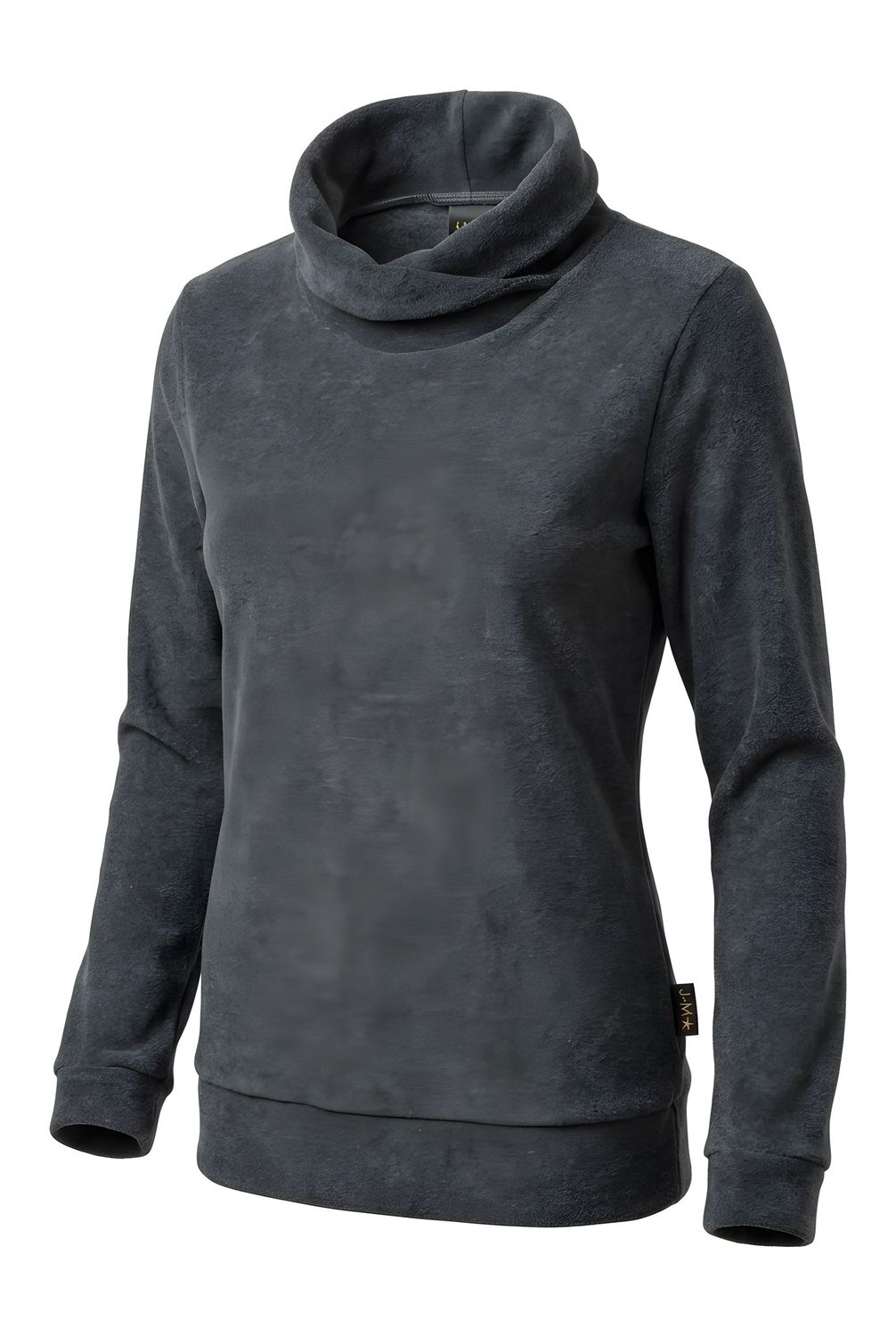 Sweatshirt mit Stehkragen anthrazit Sweatshirt mit Stehkragen anthrazit