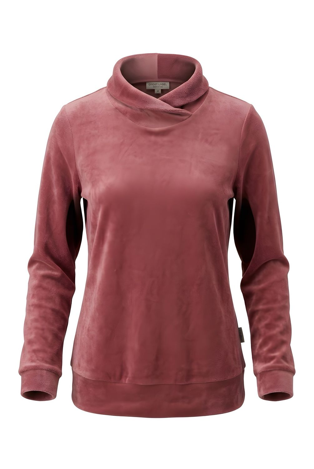 Sweatshirt mit Stehkragen altrosa Sweatshirt mit Stehkragen altrosa