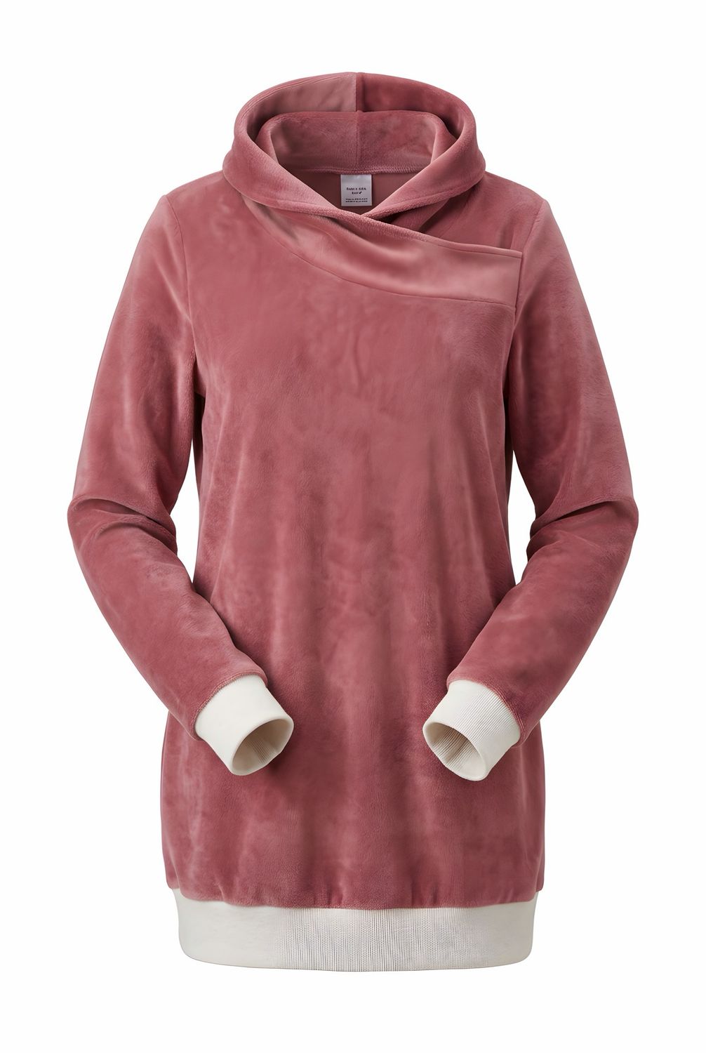 Sweatshirt Brezelkragen Nicki rose Sweatshirt Brezelkragen Nicki rose