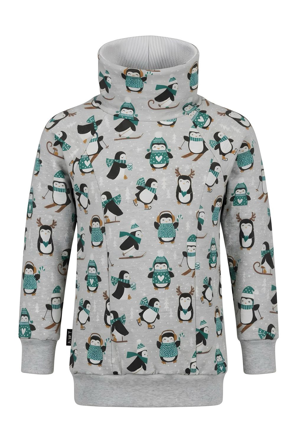 Sweatshirt mit Stehkragen Sweatshirt mit Stehkragen