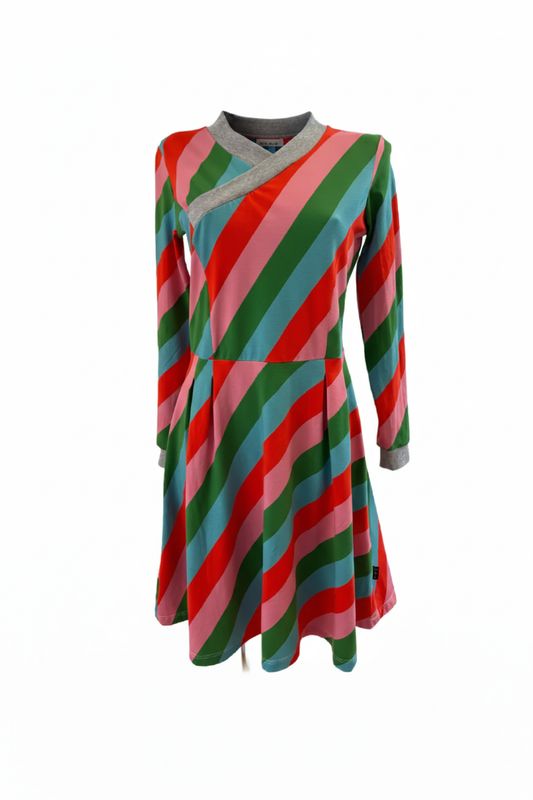 Kleid Kimonostyle stripes