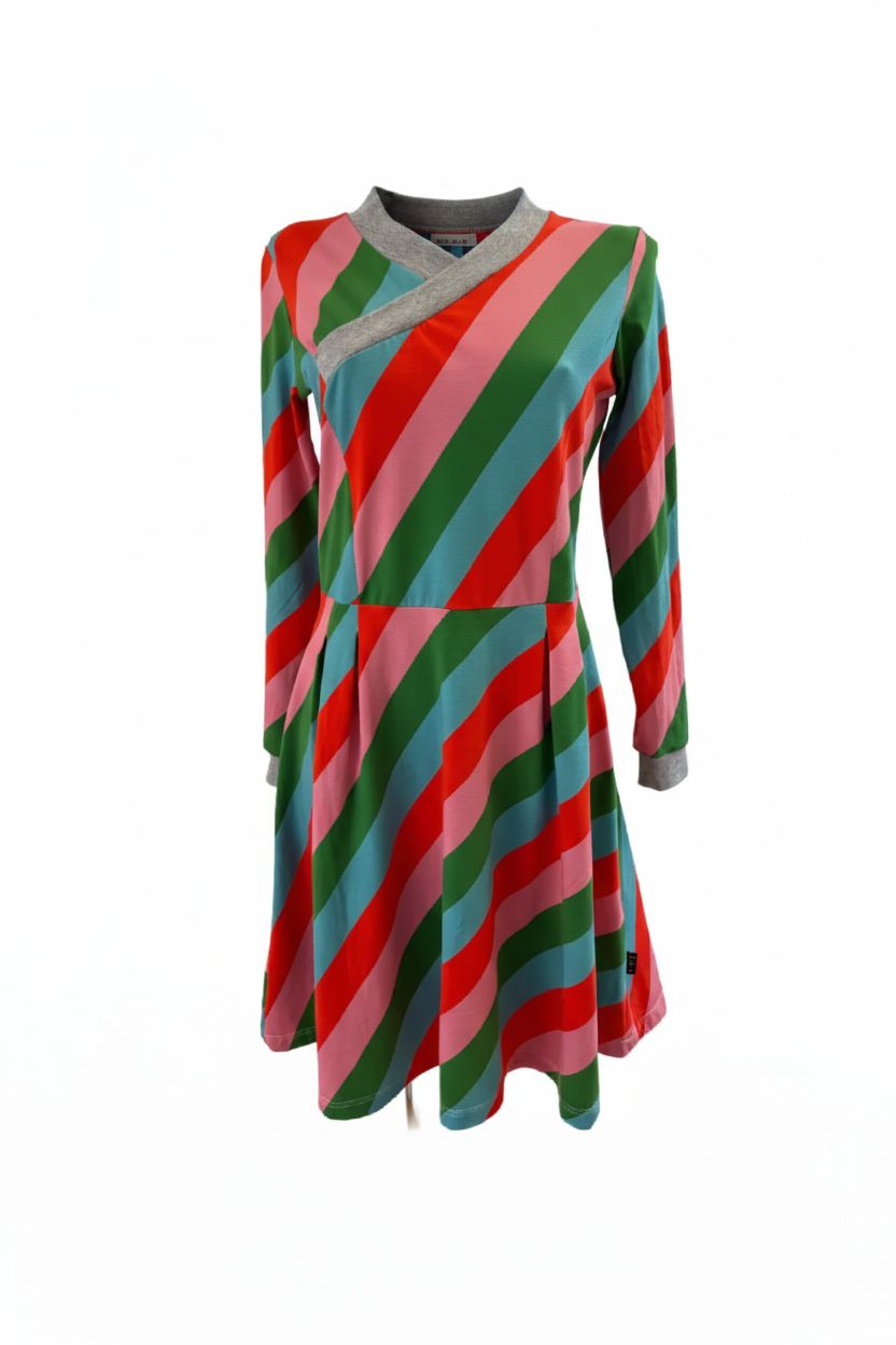 Kleid Kimonostyle stripes