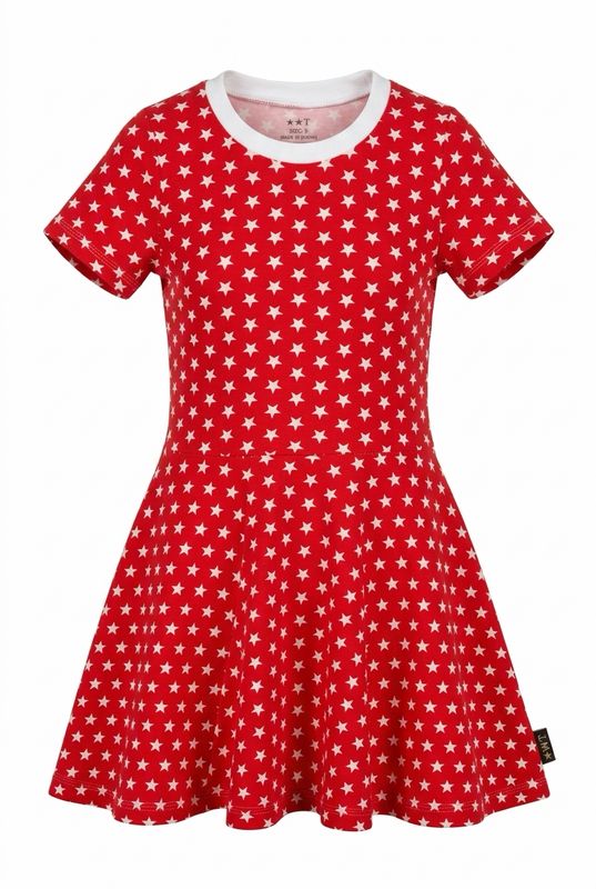 Kleid red stars