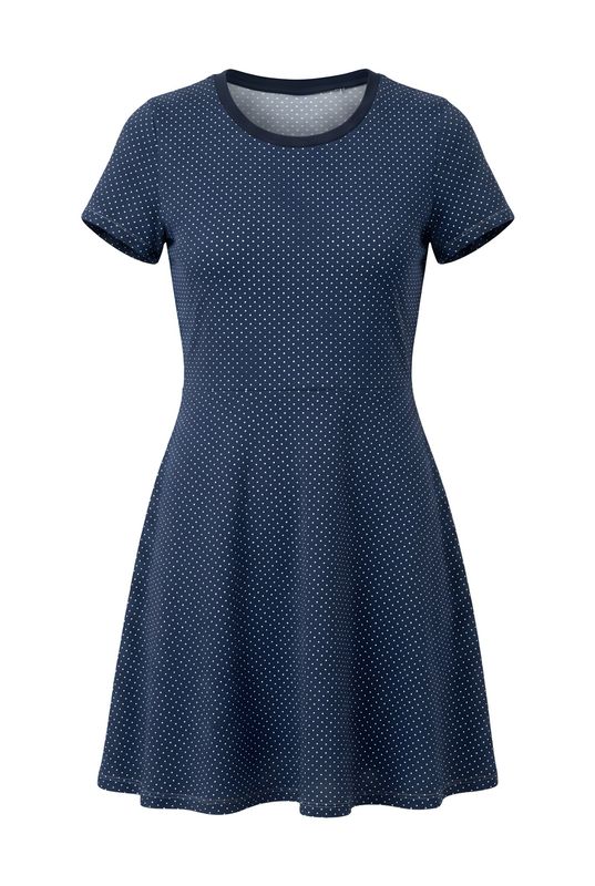 Kleid Blue dots