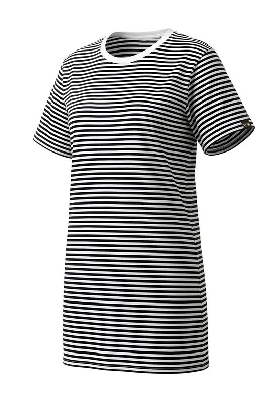 Shirtkleid ringelfein