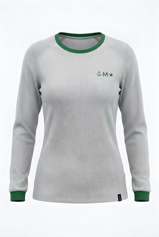 Langarmshirt feinrippchen