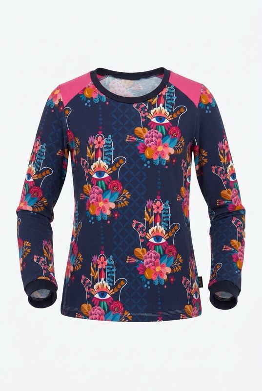 Langarmshirt eyes on you