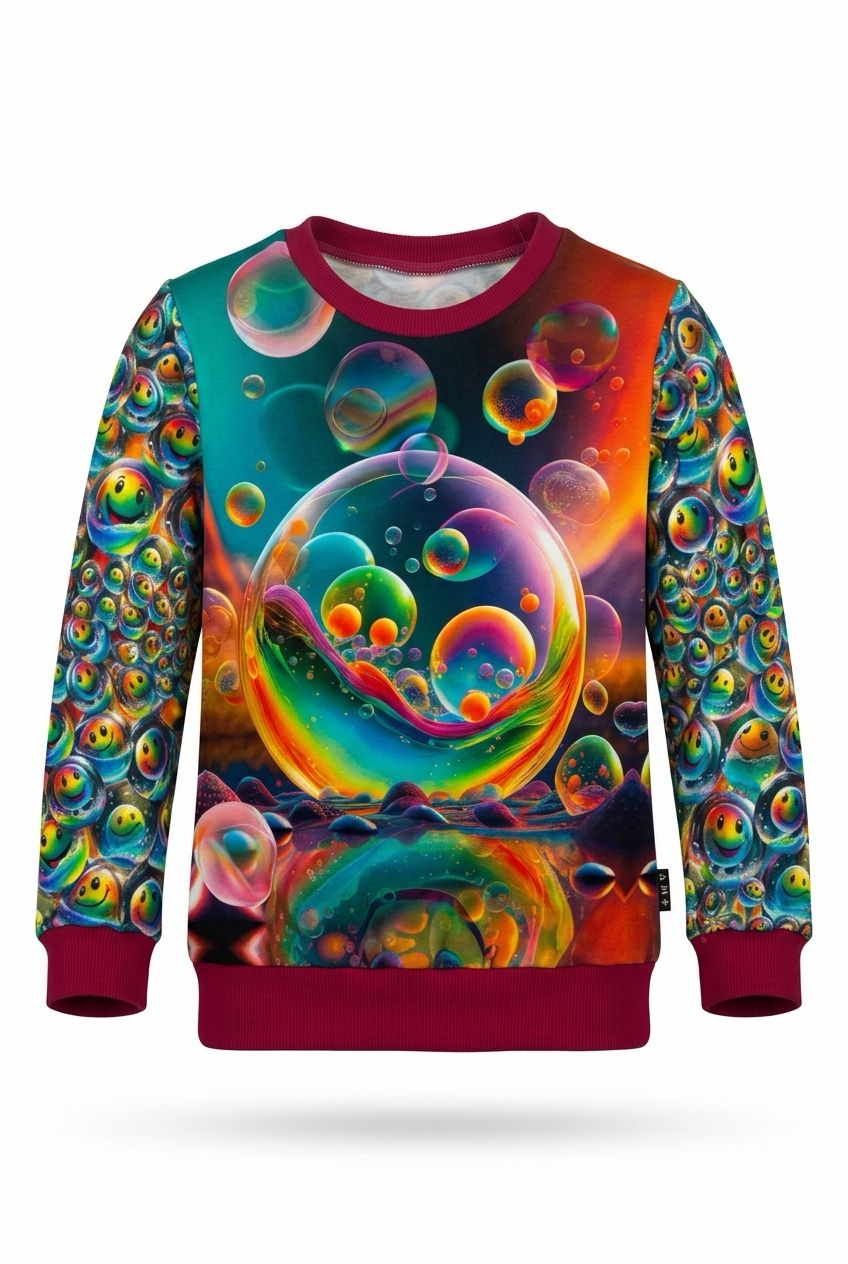 Sweatshirt pink Smileys