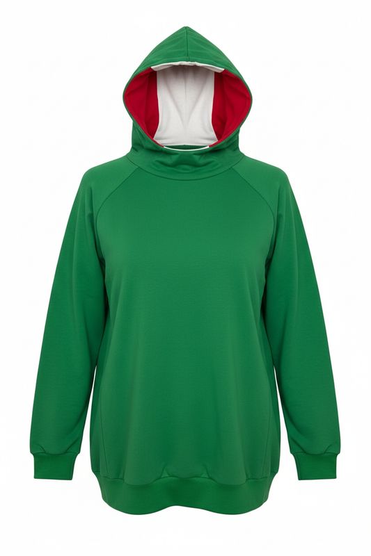 Hoodie grün