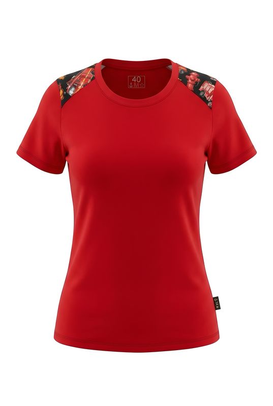 Tshirt Frau Feuerwehrliebe