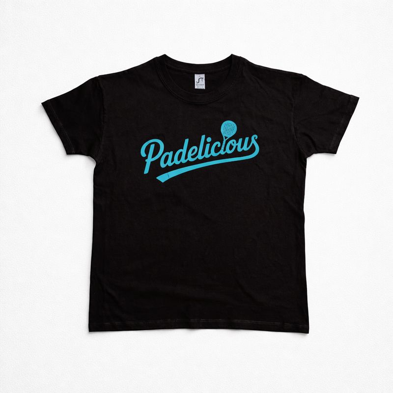 Tshirt padelicious black