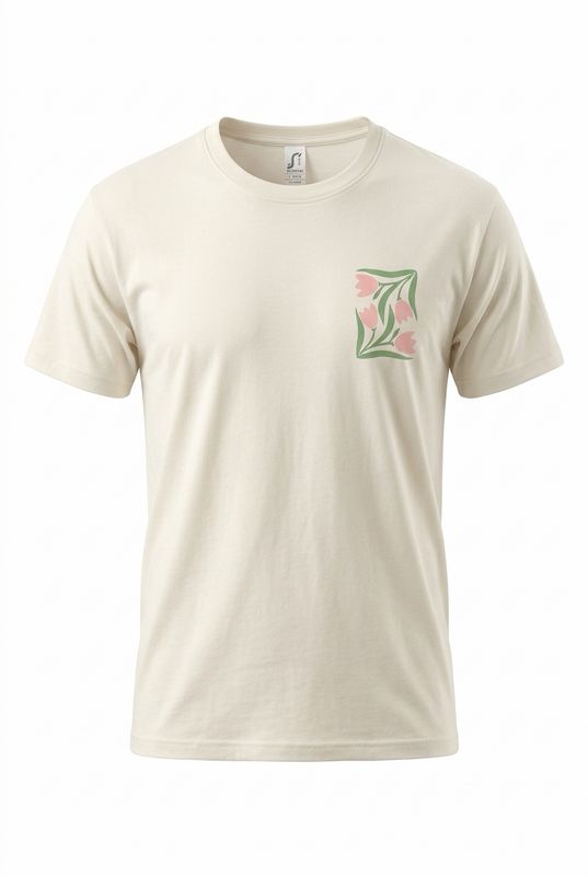 Tshirt soft tulips
