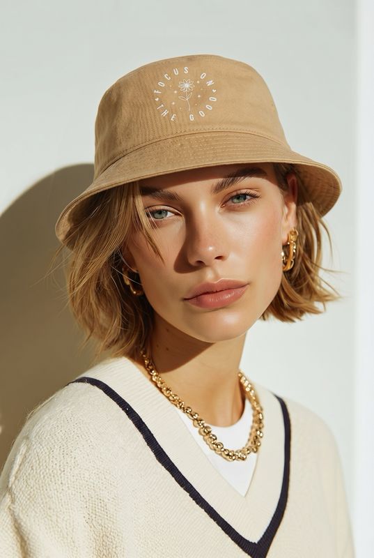 Bucket Hat FOCUS ON THE GOOD
