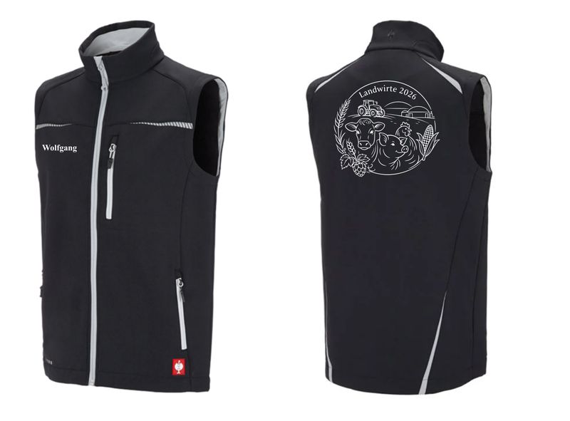Softshell Weste Herren
