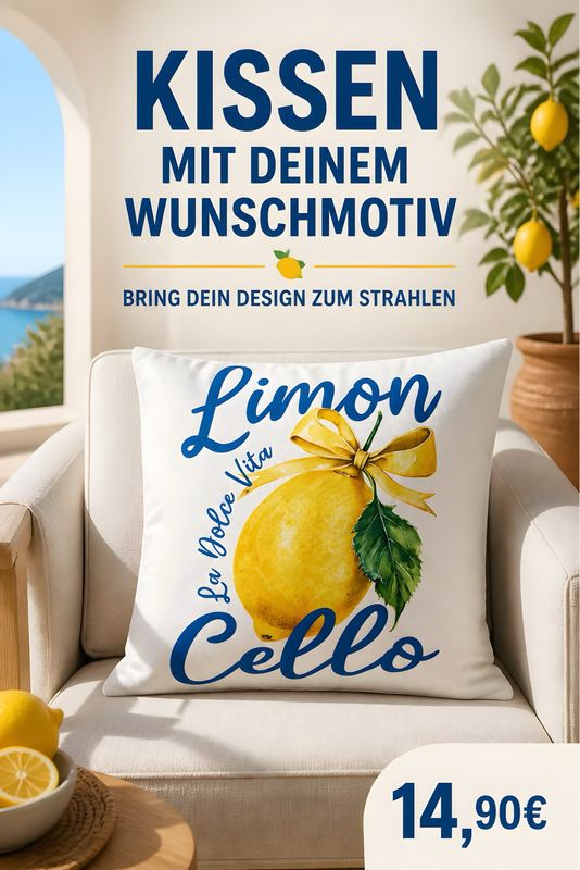 Kissen Wunschmotiv