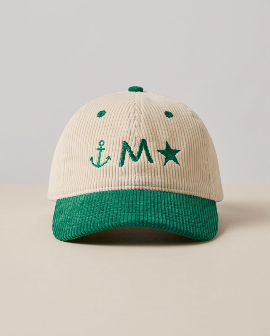 Ankerstern Cord Cap Green Ankerstern Cord Cap Green