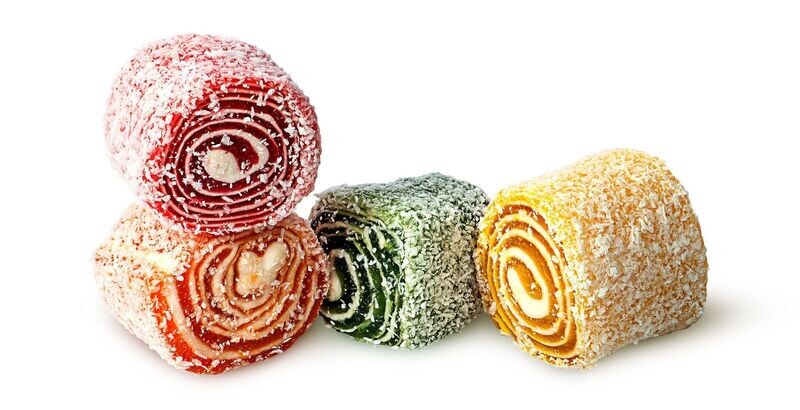 Loukoum roulé - 500 gr
