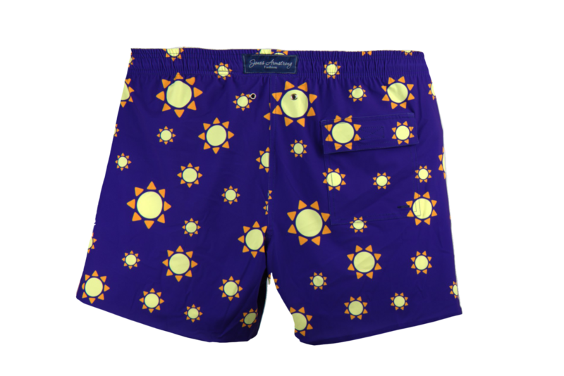 Sonne Purple Badeshort