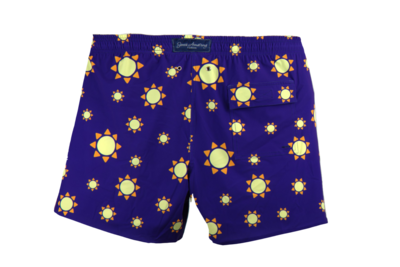 Sonne Purple Badeshort