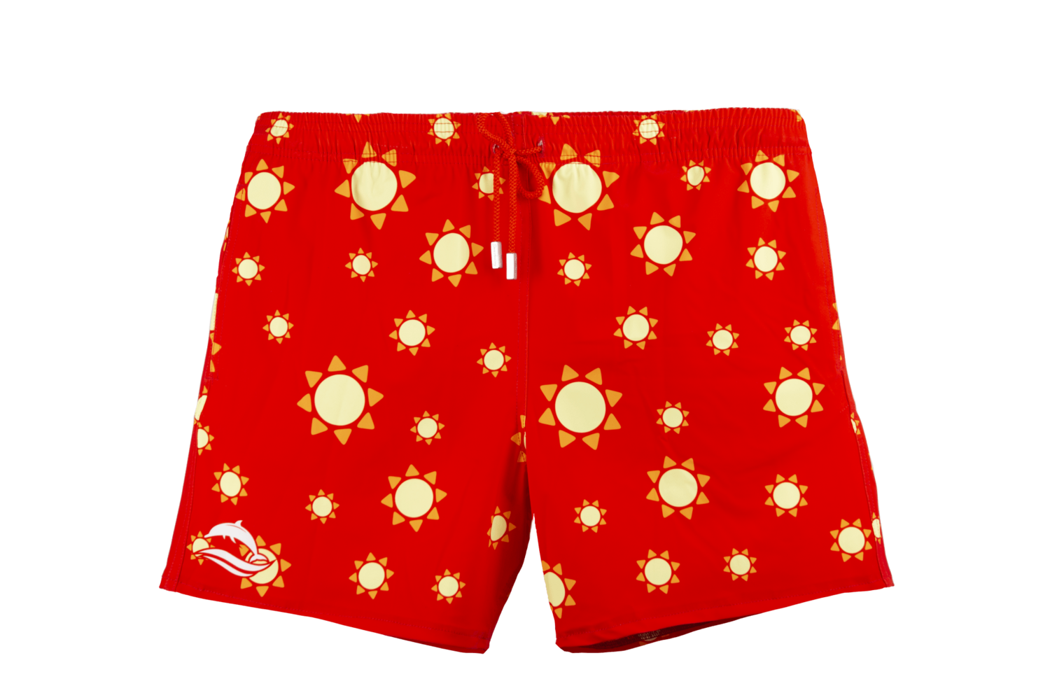 Sonne Rot Badeshort