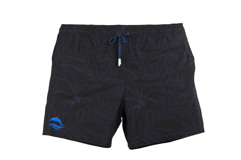 Seegrass Blue Badeshort