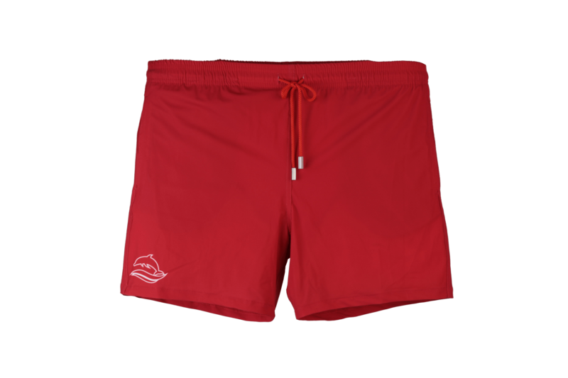 Rot Badeshort