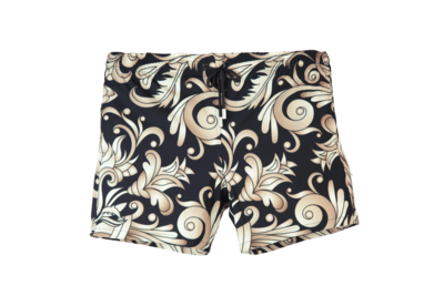 Paisley Gold Badeshort
